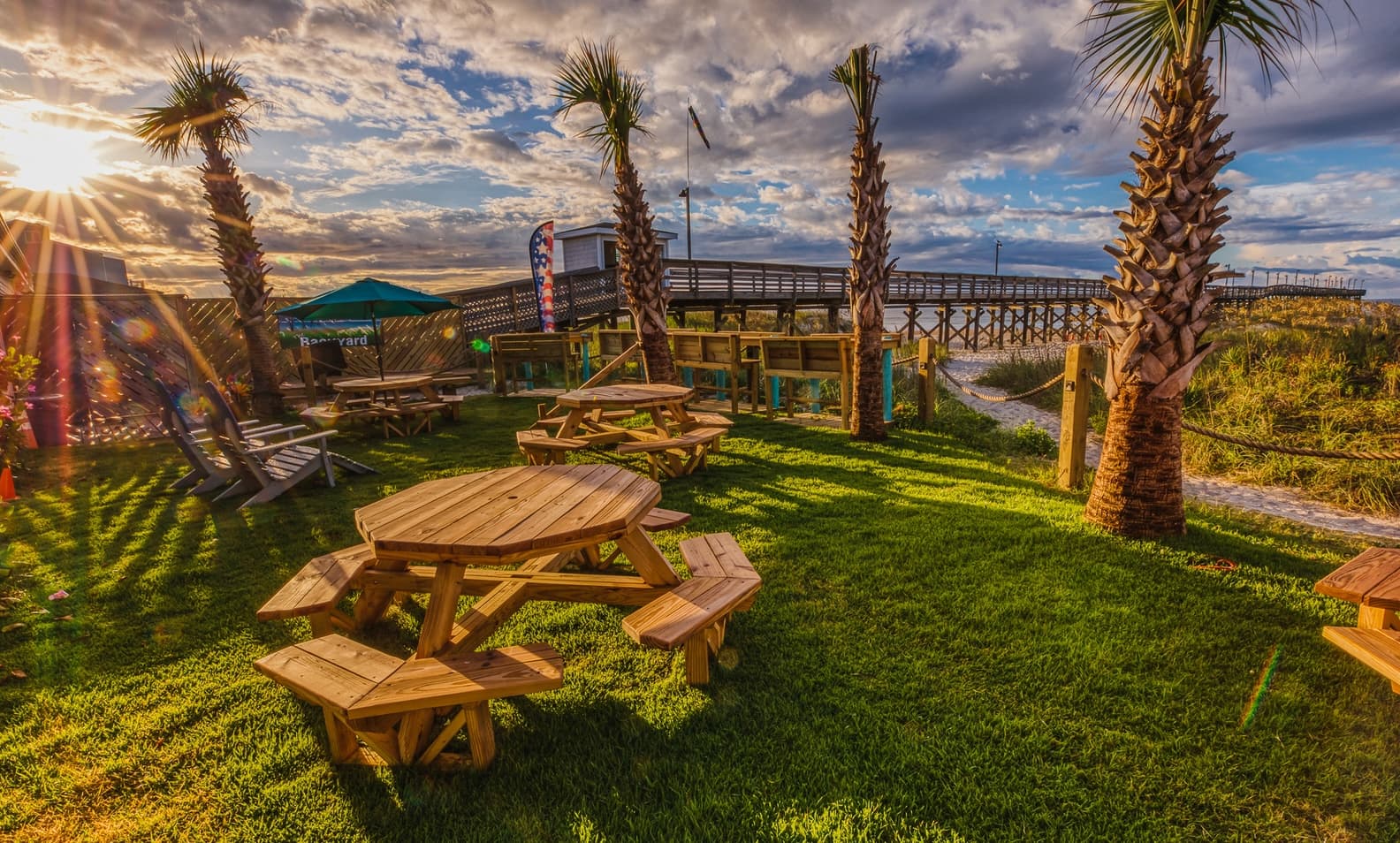 Pier Grill outdoor seating